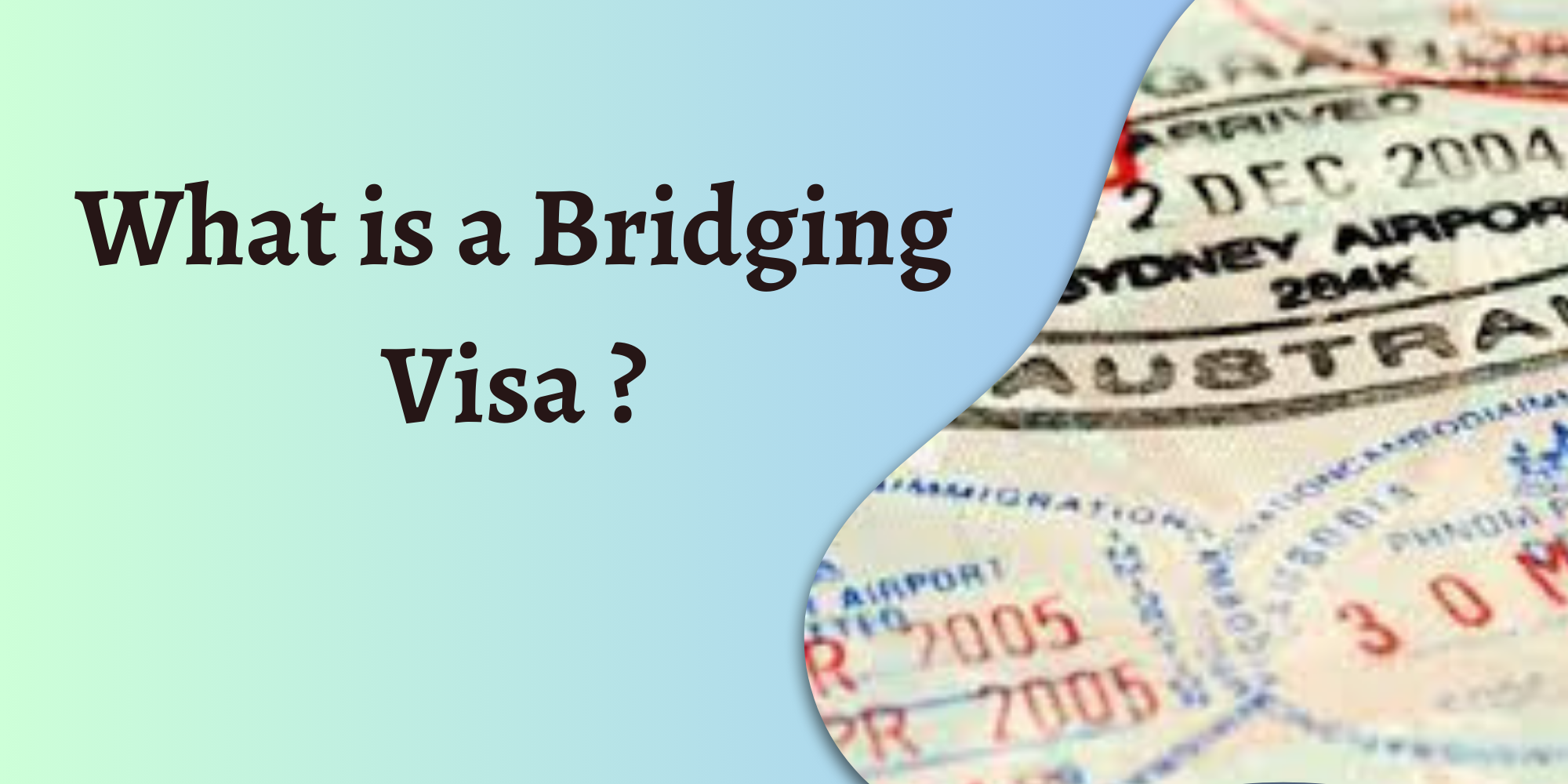 travel overseas bridging visa a