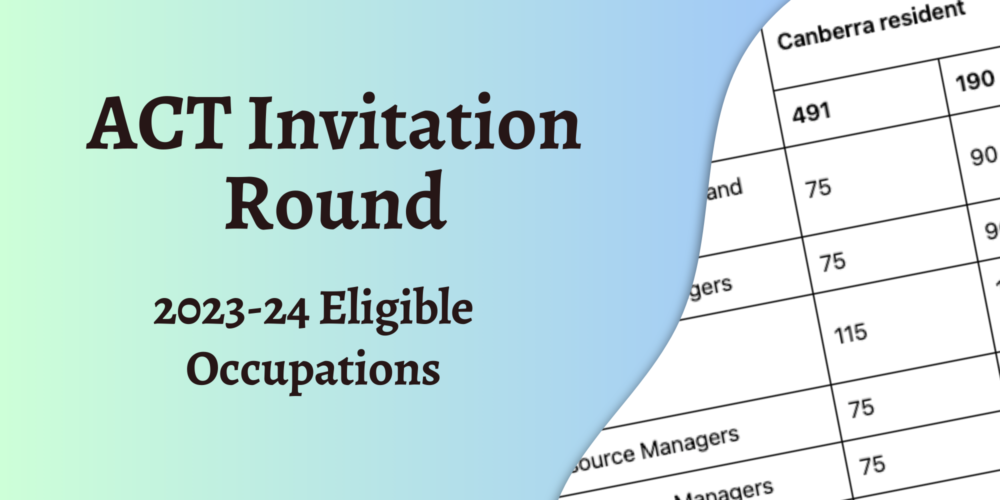 Subclass 491, 190 and 189 Invitation Round Latest Updates