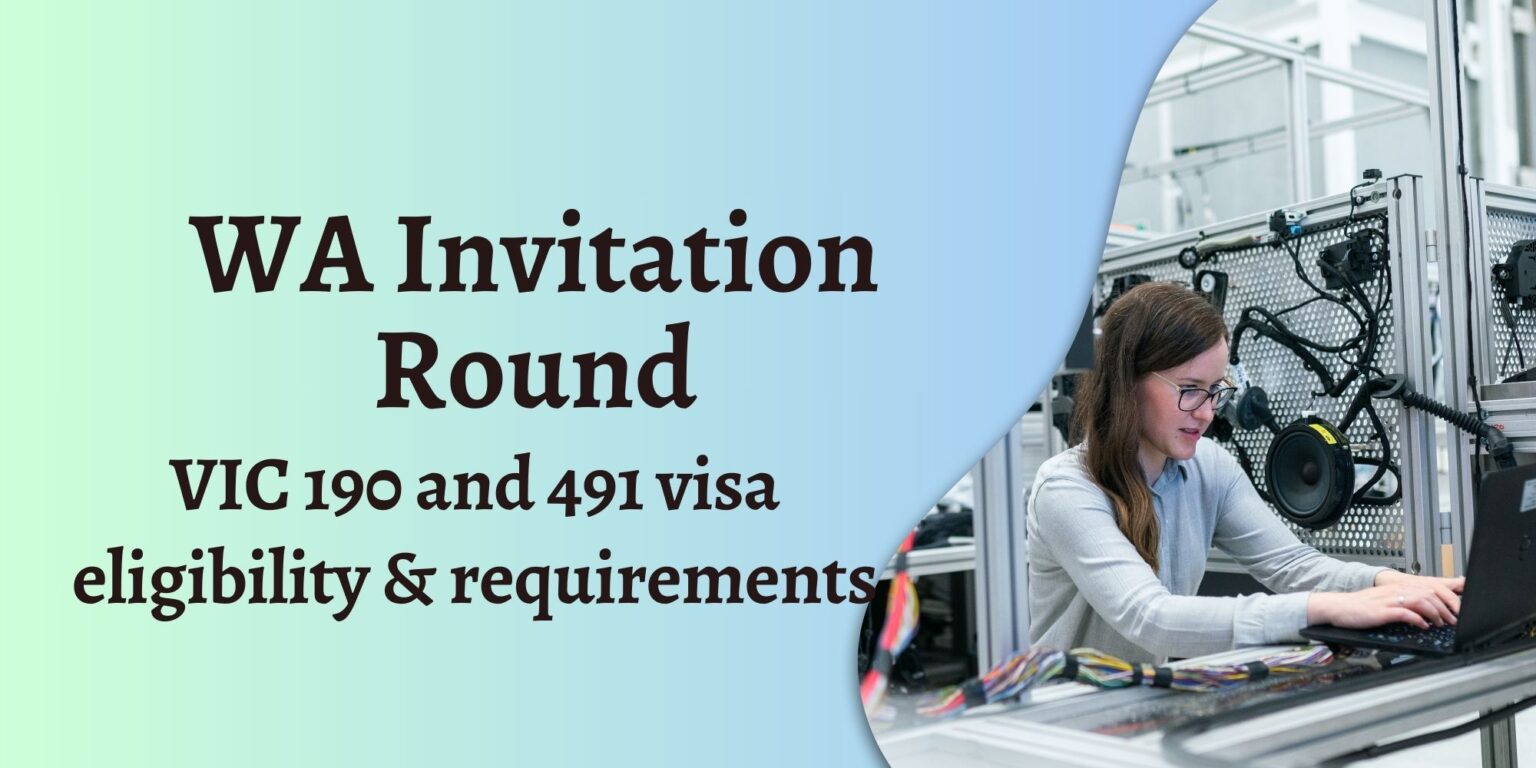 WA Invitation Round: Is Your Occupation Listed?