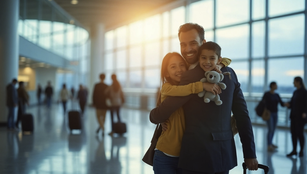 a family reunited together on a 482 subsequent entrant visa